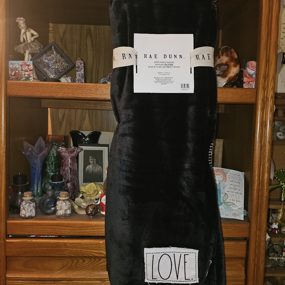 Rae Dunn LOVE Blanket/Throw